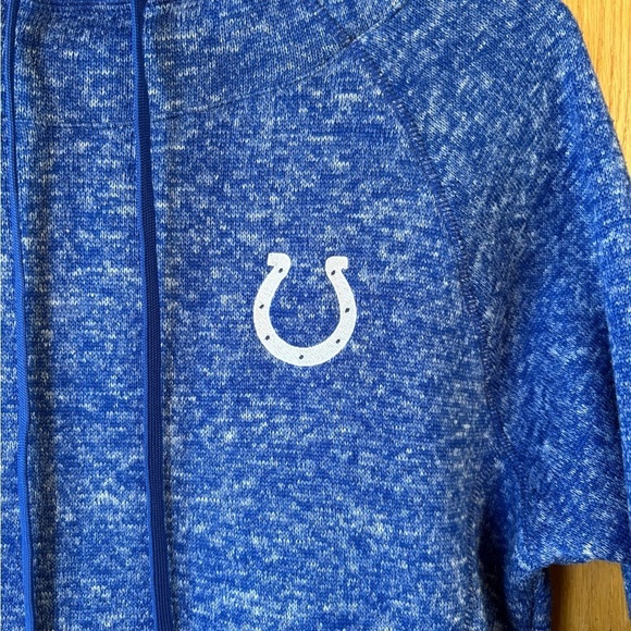 Antigua Apparel Indianapolis Colts Women’s Pullover Jacket with Hood-Size: L - Picture 3 of 9